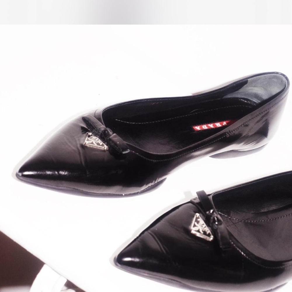 Prada Patent Leather Flats - Picture 3 of 4